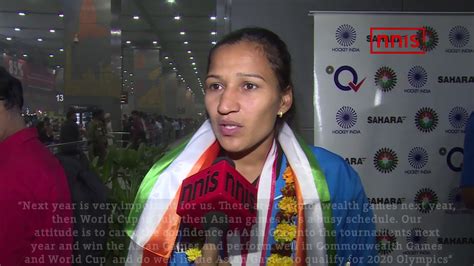 Rani rampal was the youngest player ever to play the world cup 2010 in canada, at the age of 15 years, and she was the top goal scorer as well, scoring 7 goals. Glory Of Indian Hockey Is Returning- Rani Rampal - YouTube
