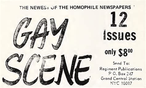 Vintage Gay On Twitter Gay Scene 1971