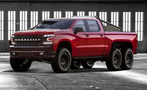 Hennessey Goliath 6x6 Is A 2019 Chevy Silverado With Six Wheels