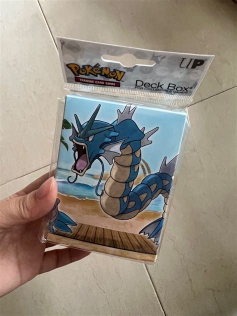 Pokémon Tcg Deck Box Gyarados Lapras Design Hobbies And Toys