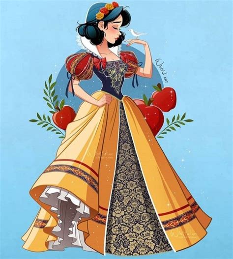 Disney Snow White Illustrations