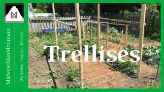 Vertical Gardening How To Build Trellises Youtube