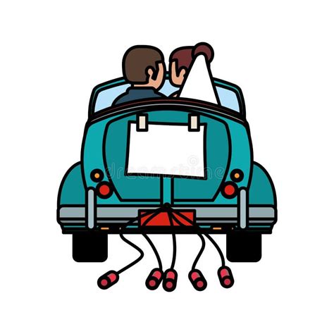 Just Married Car Stock Illustrations 953 Just Married Car Stock Illustrations Vectors