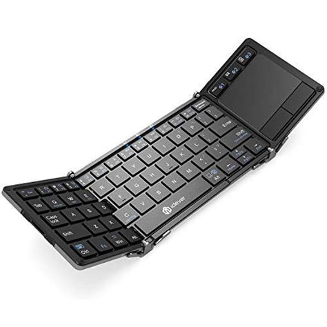 Bluetooth Keyboard Iclever Bk08 Folding Keyboard With Sensitive
