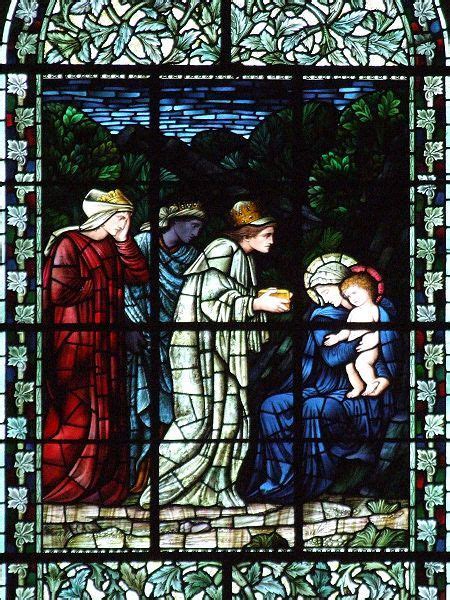 Adoration Of The Magi Pre Raphaelite Stained Glass Window By Edward Burne Jones Winchester