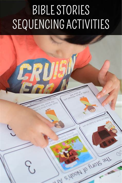 Bible Stories Sequencing Activity Cards Artofit