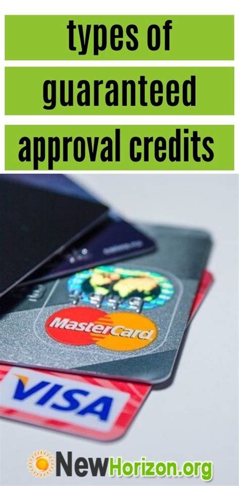 Using Guaranteed Approval Credit Cards To Rebuild Your Credit