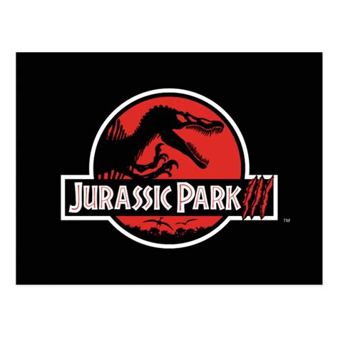 The great collection of jurassic park logo wallpaper for desktop, laptop and mobiles. Jurassic Park III Logo Postcard - Custom Fan Art