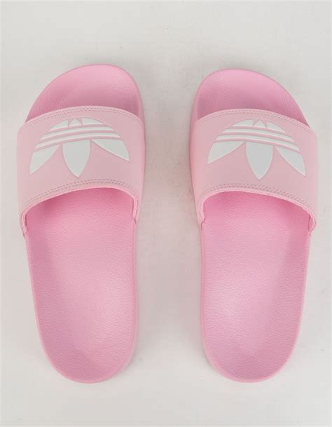 Adidas Adilette Lite Womens Pink Slide Sandals Pink 364473350