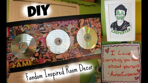 Diy Fandom Inspired Room Decor Youtube