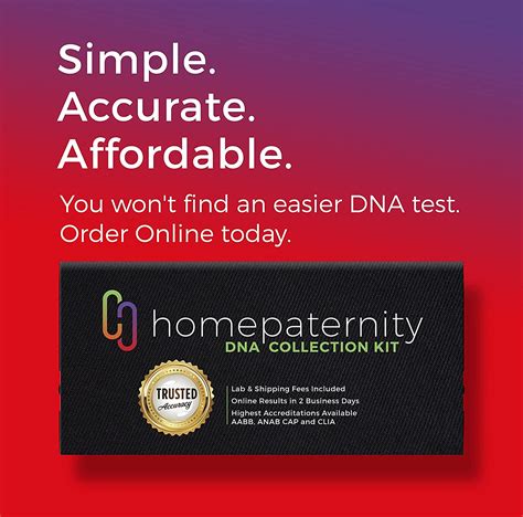 Complete Home Paternity™ Test Home Paternity