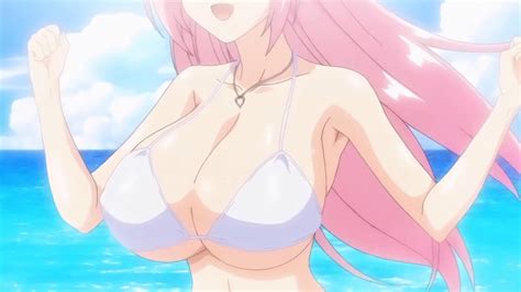 Rule 34 1710 2010s Aizawa Momoka Animated Animated  Bare Shoulders Beach Big Breasts