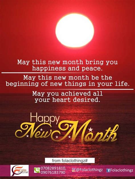 Pin By Seyi Omitoogun On Greetings New Month Greetings Happy New