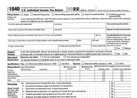 Tax Form For Seniors 2023 Printable Forms Free Online