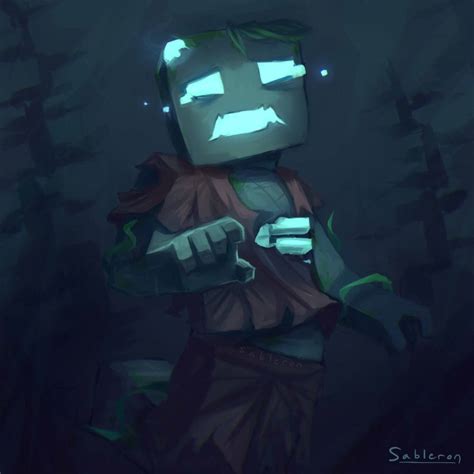 Drowned Minecraft By Proxentauri On Deviantart