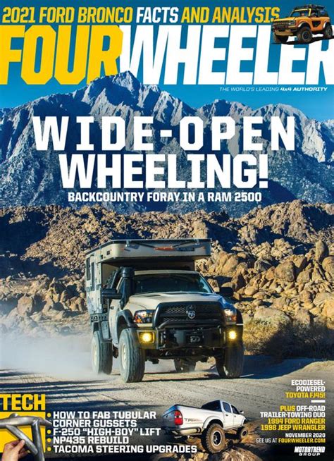Four Wheeler Magazine Subscription Magazine