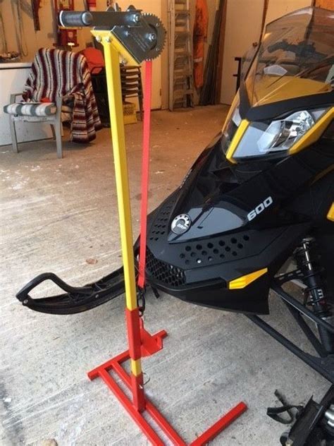 Best Snowmobile Liftstand Ever Snowmobiles Parts Trailers