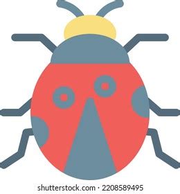 Ladybug Vector Illustration On Transparent Background Stock Vector Royalty Free