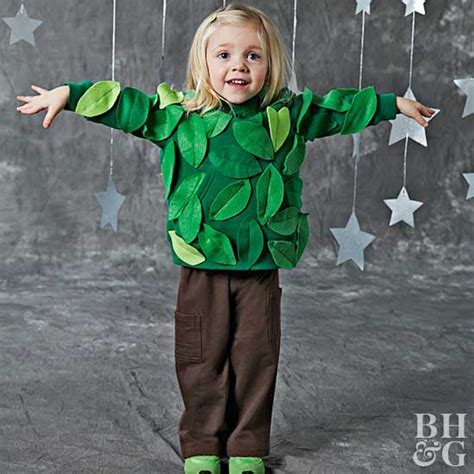 How To Make An Easy Leafy Diy Tree Costume