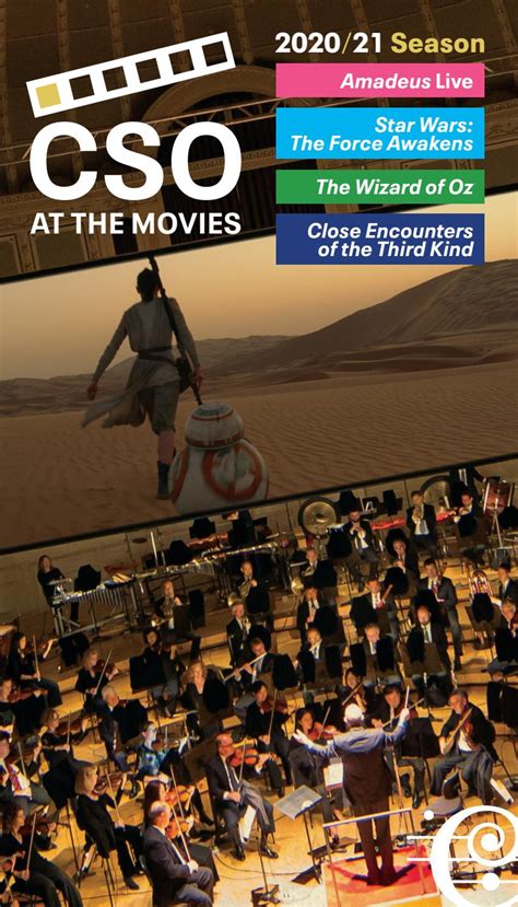 Cso At The Movies 202021 By Chicago Symphony Orchestra Issuu