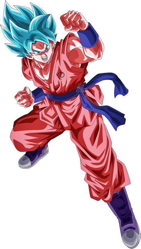 Goku ssjblue kaioken x10 aura v2. Goku SSJ Blue Kaioken (Universo 7) | Figuras de goku ...