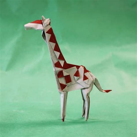 Spotted Giraffe From African Animals In Origami 2nd Or 3rd Ed 2018