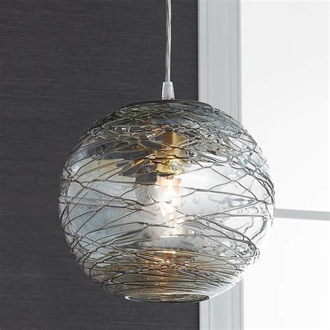 Swirling Glass Globe Mini Pendant Light Shades Of Light Globe Pendant