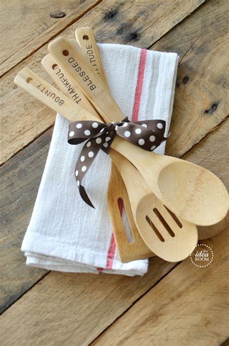 50 Of The Best Diy T Ideas Utensils Wooden Spoon And Thanksgiving
