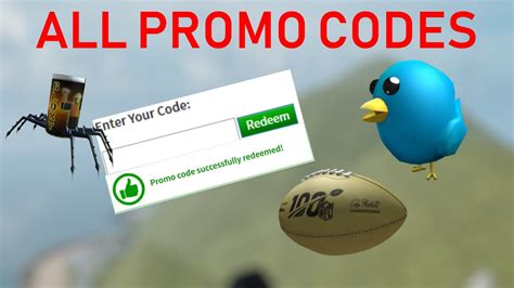 All Working Roblox Promo Codes November 2019 Youtube