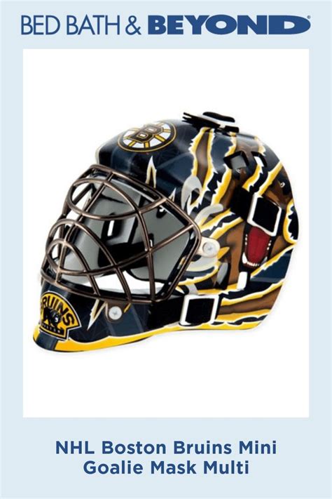Nhl Boston Bruins Mini Goalie Mask Bed Bath And Beyond
