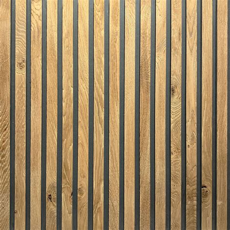 Revestimiento En Listones De Madera Natural Stripwall Avawood Tarima2