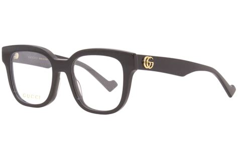 Gucci Gg0958o 005 Eyeglasses Frame Women S White Black Full Rim Square 52mm
