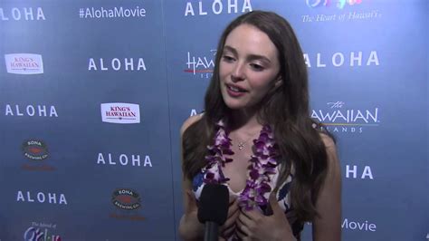 Aloha Danielle Rose Russell Grace La Screening Movie Interview Screenslam Youtube