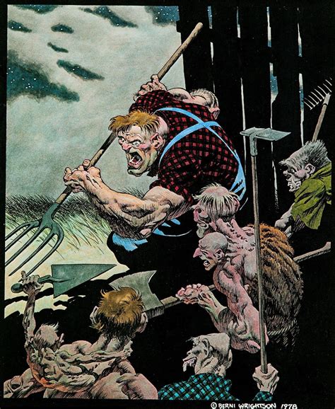 Cap N S Comics Back For More By Berni Wrightson