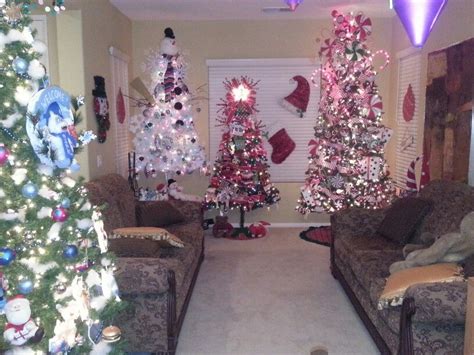 My 2013 Multiple Christmas Trees In One Room Colorful Christmas