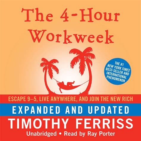 The tipping point the 4 hour work week the 4 hour workweek. The 4-Hour Workweek, Expanded and Updated - Audiobook ...