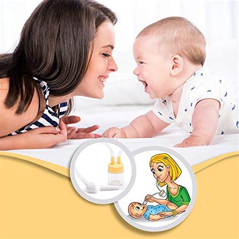 Baby Nasal Aspirator Clears Mucous And Sinus Congestion Hospital Grade