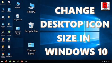 How To Change Desktop Icons Size And Spacing In Windows 10 Webnots