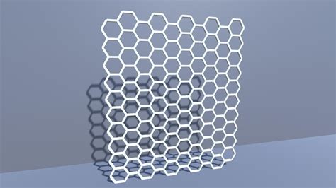 Honeycomb Panel Free 3d Model Cgtrader