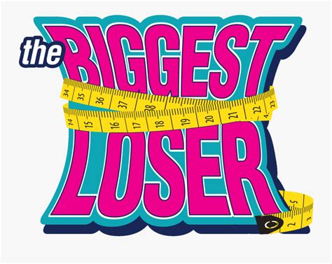 Biggest Loser Logo Pink Free Transparent Clipart Clipartkey