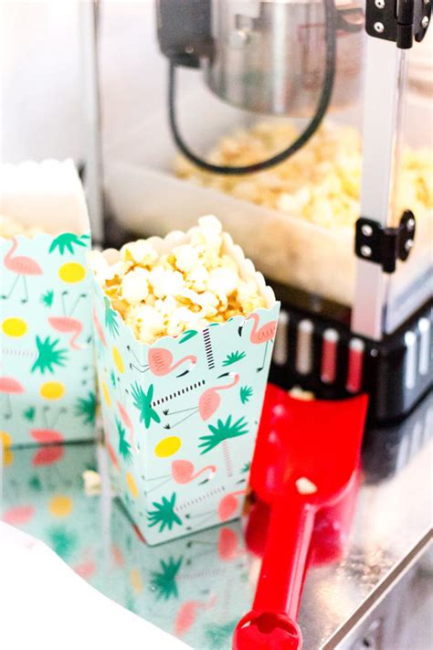 Diy Popcorn Stand Für Die Kino Party Zu Hause Titatoni Blog Diy