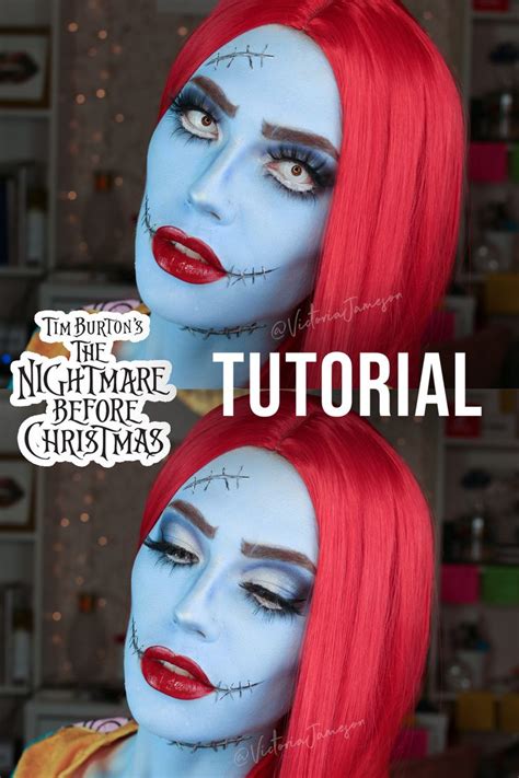 Sally Halloween Makeup Tutorial In 2023 Halloween Makeup Inspiration