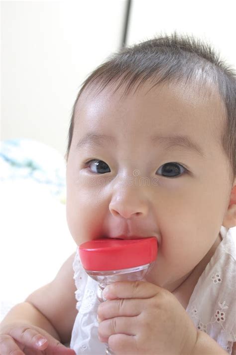 Japanese Baby Stock Photo Image Of Smile Baby Plays 16208748