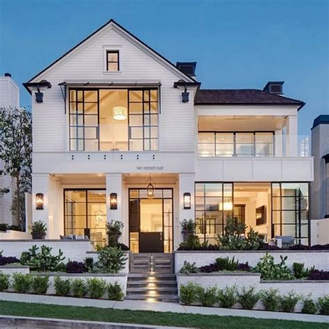 35 Stylish Home Black And White Exterior Design Beach House Interior