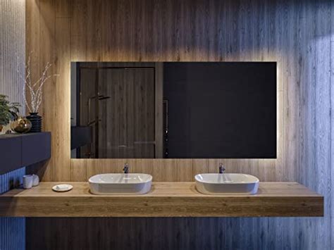 Artforma Bathroom Illuminated Mirror 800x500 Mm Additional Features Customizable Ambient