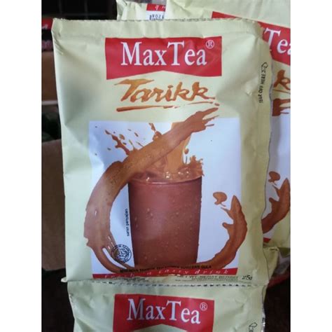 Jual Teh Tarik Maxtea Max Tea Teh Tarik Indonesiashopee Indonesia