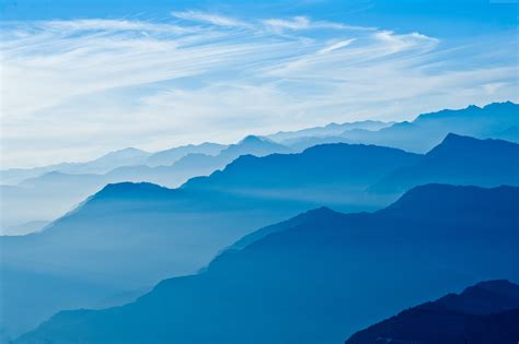 Blue Mountains And Clouds Wallpapers Wallpaper Cave