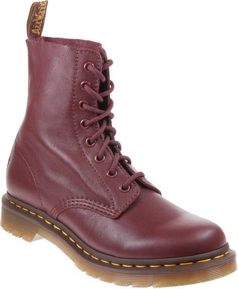 Dr Martens 1460 Pascal Cherry Red Virginia 131512411 Ankle Boots