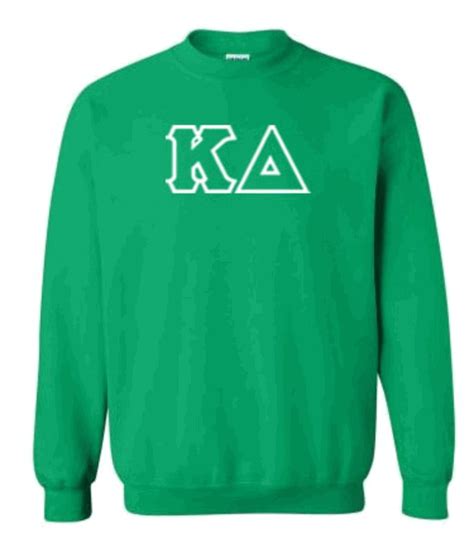 Kappa Delta Lettered Crewneck Sweatshirts Unisex Sweatshirt Crew