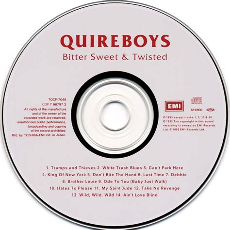 The Quireboys Bitter Sweet And Twisted 1993 Japanese Ed 2cd Avaxhome
